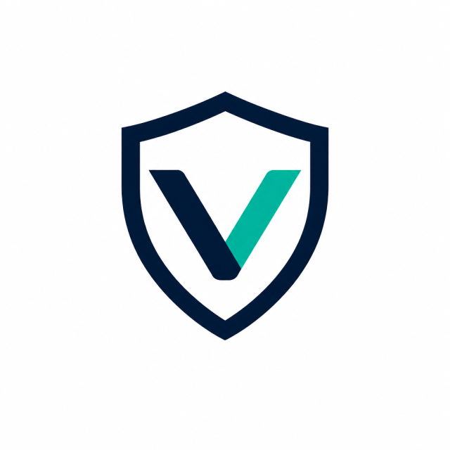 Vettify logo — business trust platform